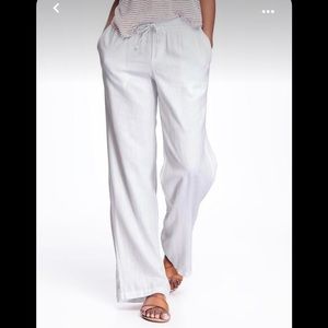 Old Navy Wide Leg Linen Pants